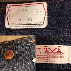 Vintage Maverick Jeans Denim Short Shorts Cowgirl Festival Size 5 27.5 Waist