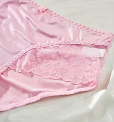 Glossy Wet Look Satin Bikini Brief Panties LOT of 4 XL