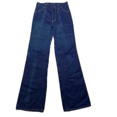 Lee vintage 70s flare jeans deadstock 24” waist 28 long