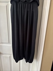 Vintage Visionz California 80’s Women’s Black Polyester Disco Jumper Size 13/14