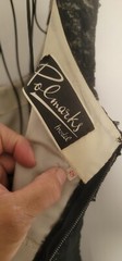 Polymark’s Model Vintage Lace Wiggle Dress Sz 38