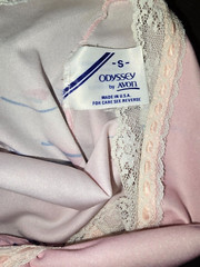 70s Odyssey by Avon Polyester Nightgown Pink VTG 1970s Size Small