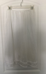 Vintage Dixie Belle 27” Nylon Half Slips (77013) white