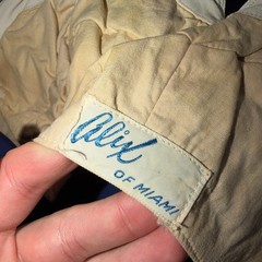 Alix Of Miami Rhinestone 1950s VTG Bathing Suit Swimsuit Hollywood Swim Wear Blu