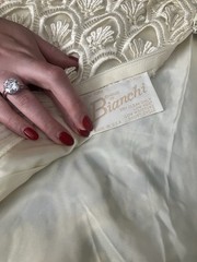Vintage Wedding Dress Medium House Of Bianchi Vintage Medium 60s