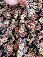 Vintage Star Of India Pants Jacket Floral Set Medium Amazing