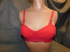 Vintage Bra 50’s RED LOVEABLE 34 A/B #15