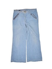 Vintage JCPenney Jeans Womens 16 33×28 Wide Leg Deck Landlubber Bell Bottom