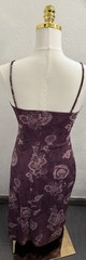 Vintage 90s La Belle Floral Paisley Pattern Midi Dress Size Medium Babydoll
