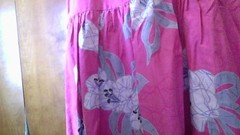 Beautiful Vtg Hawaiian Dress! HRH Kahala XS Pink Flwrs 2-pckt Sleeveless BttnUp