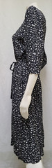 Vintage Jane Schaffhausen Belle France Floral Dress Lace Collar – Size M
