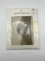 Vintage Valentino Garavani Pantyhose M 150-160 Garavani NEW Nude Beige