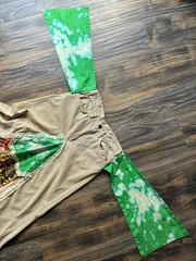 Vintage 1970s Levi’s Custom Handmade Patchwork Boho Hippie Skirt