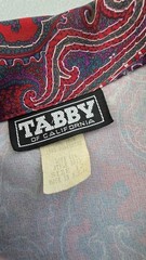 Vintage 70s Tabby of California Dress Size 12 Paisley Shirtdress Shoulder Pads