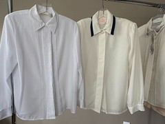 19pc lot Vintage Secretary Blouse lot Various sizes