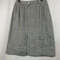Vintage REHLI TRACHT Women’s Linen Skirt Suit 80′ Size 36 Jacket and 40 Skirt
