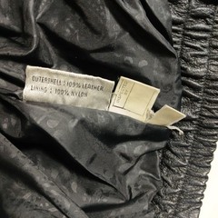 Leather Jacket Global Identity G-III Embossed Suede Accents Shoulder Pads