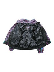 1980s – 1990s East West multi-color nylon windbreaker tracksuit set . size 2X