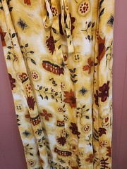 Vtg. J. Stevens by Carol Escritor Women’s Sz 12 Maxi Autumn Themed Dress
