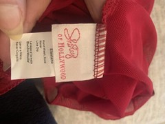 Vintage Shirley of Hollywood Open Crotch Teddy Romper Size M Red Lace New W/tag