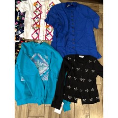 Vintage Women’s Blouse Lot Floral Cottagecore 80s 90s Mixed Brands NWT 11 Pc