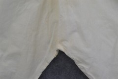 bloomers drawers pantalets cotton lace waist 24 19th c original antique