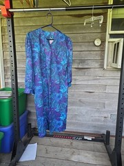 Vtg Lot of 3 Dress 60s 70s 80s Shirt House Secretary Teacher Print Wholesale