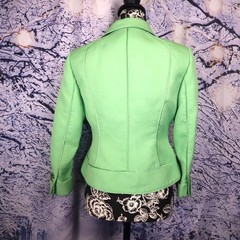 PASTEL GREEN BLAZER 4P Nipon Boutique Vintage St Patricks Shamrocks Office Work