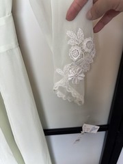 Intima Bella Donna Intima Lace Vintage Nightgown Sheer Size Large Cottage~READ