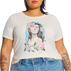 TORRID Water Muerta Vintage Super Soft Slub Crew Neck Tee NWT Size 5X