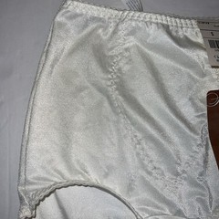 Adonna Light Control Soft Skins Lace Trim Nylon Granny Panties Small NWT Satin