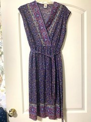 Vtg 1970s 80s LOT Of 6 Secretary Dresses Small-Medium Resale Boho Made in USA