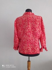 Vintage 100% Silk Women’s Jacket Blazer L, UK 14, US 12