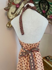 1970’s Vintage Jody Of California Hippie Boho Prairie Print Maxi Sun Dress Sz 9
