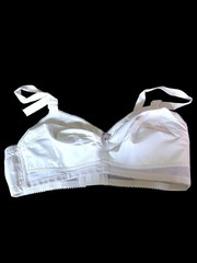 RARE Vtg Symbra Ette Bra NOS 32CC Style 162 1960s 60s New NOS White Beginner