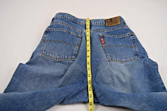 Vintage Polo Jeans Co Ralph Lauren 34 x 28 Y2K Blue Relaxed Saturday Jean