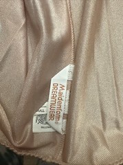 VINTAGE MAIDENFORM DREAMWEAR LINGERIE / GOWN! Taupe Sz Sm ngg