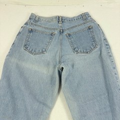 Vintage 90 Mom Jeans Arizona Womens 28×31 Light Blue Western Rodeo Straight