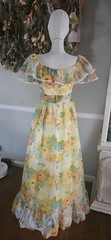 Vintage 1970s Floral Maxi