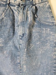 VTG 80’s 90’s My Michelle Acid Wash Pencil Skirt Hi Waist Nice!