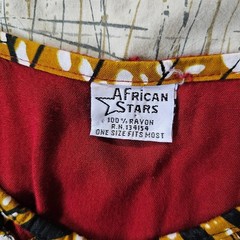 Vintage African Basketweave Ethnic Hostess Gown Caftan Evening Maxi Dress OS