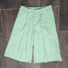 Vintage womens “American Sweetheart ” green elastic waist culottes size 14P