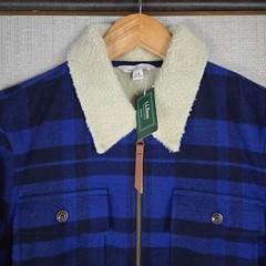 LL BEAN Signature New $99 Womens Small Chamois Jacket Sherpa Lined Full Zip