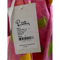 NWT Vintage White Label Lilly Pulitzer Candy Marzipan Dress size 4