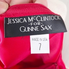 Vintage 90s Y2K Jessica McClintock Gunne Sax Two Piece Sleeveless Formal Dress