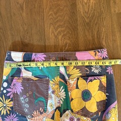 RARE We The Free Free People Boho “Just Float On” Frayed Flared Stretch Pants