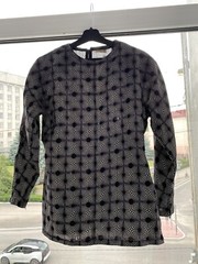 Gianni Versace 1980-1990 Very Rare Vintage Wool Dress 80’s Geometric Print 90s