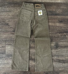 Vintage 70s Watch LA Corduroy Bell Bottom Pants flared Disco Hippie Size 3-4