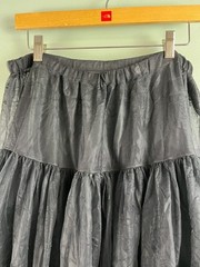 Partners Please! Malco Modes Square Dance Skirt & Blouse Size XL Black VTG