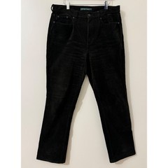 VTG Ralph Lauren Y2K Lauren Jeans Co Dark Green Corduroy Straight Leg Womens 12